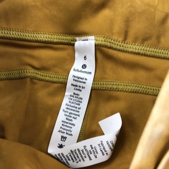 Lululemon Fast & Free Tight Ice Wash Spiced Bronze - Picture 4 of 11